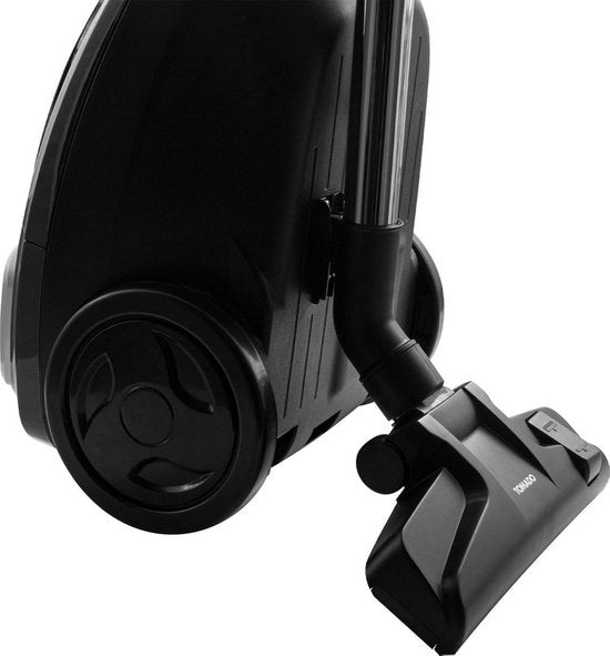 Tomado TVC3003B - Leistungsstarker Staubsauger mit Beutel - HEPA-13-Filter - Kabellänge 9 Meter - Extra leise - Schwarz