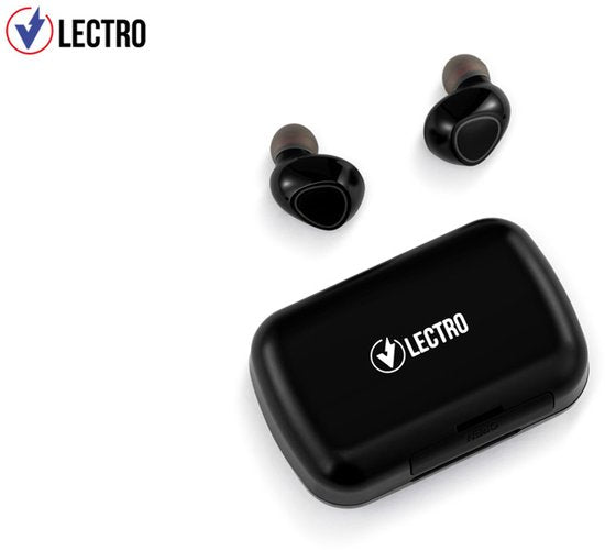 Vlectro - Bluetooth-Kopfhörer mit Ladeetui zum Aufladen Ihres Smartphones - 1 Set