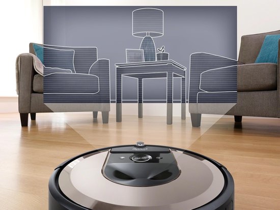iRobot Roomba i6 Staubsaugerroboter - Intelligente Navigation - Sprachsteuerung - Beige/Schwarz