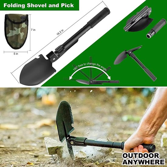 Garpex® Notfallpaket – Survival-Kit – Komplettes Überlebenspaket – Survival-Set – Camping-Set – Outdoor-Set – Erste-Hilfe-Set