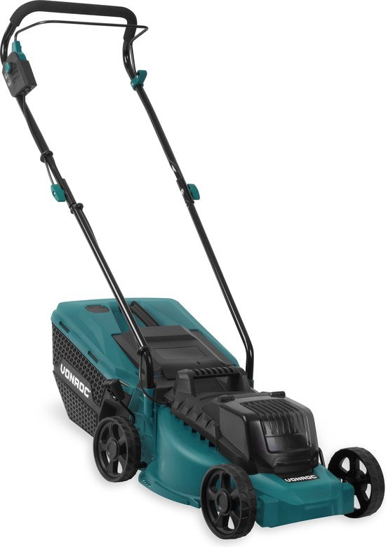 VONROC Akku-Rasenmäher - 40V - 33cm - Zentrale Höhenverstellung - Ohne Akku & Ladegerät