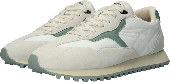 Blackstone SCORIA LEGEND - DG532 Weiß Grün Umwelt - Runner Sneaker - Herren - Off white - Größe: 44