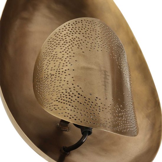Anne Lighting Wandleuchte Brassi - Bronze - Metall - 3680BR