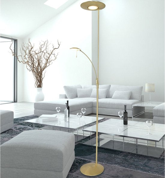 Stehleuchte Steinhauer Zenith LED - Messing