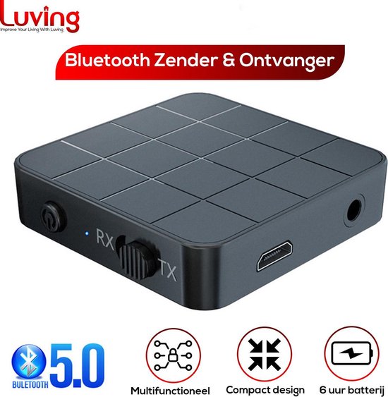 Luving™ - Bluetooth-Sender & -Empfänger - Bluetooth-Sender - Bluetooth-Empfänger - Audio-Empfänger - Freisprecheinrichtung