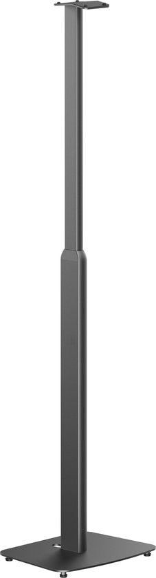 Sonos® Bodenständer Lautsprecherständer - Kabelmanagement - Höhenverstellbar (von 70 cm bis 127 cm) - Schwarz