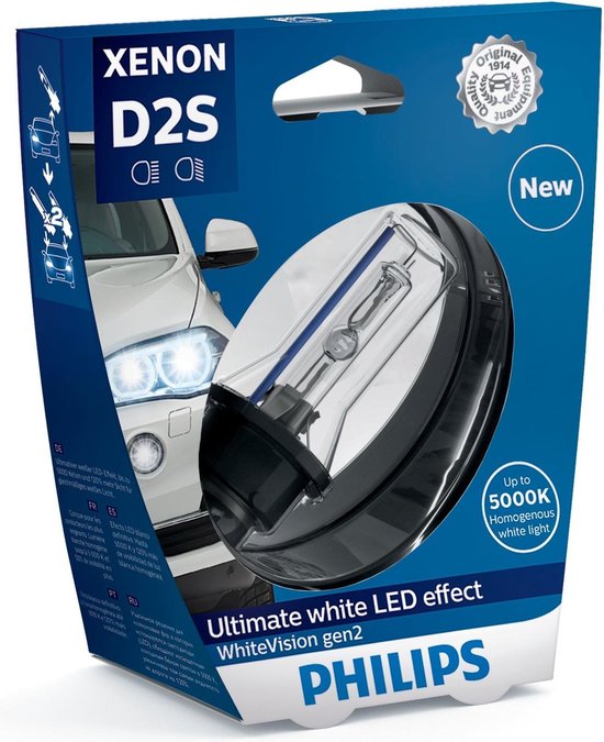 Philips WhiteVision Glühlampentyp: D2S, Xenon-Autolampe