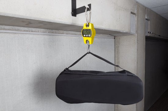 Perel Kranwaage, digital, 300 g bis 300 kg, automatische Abschaltung, Data-Hold-Funktion, Tara-Funktion, LCD-Display