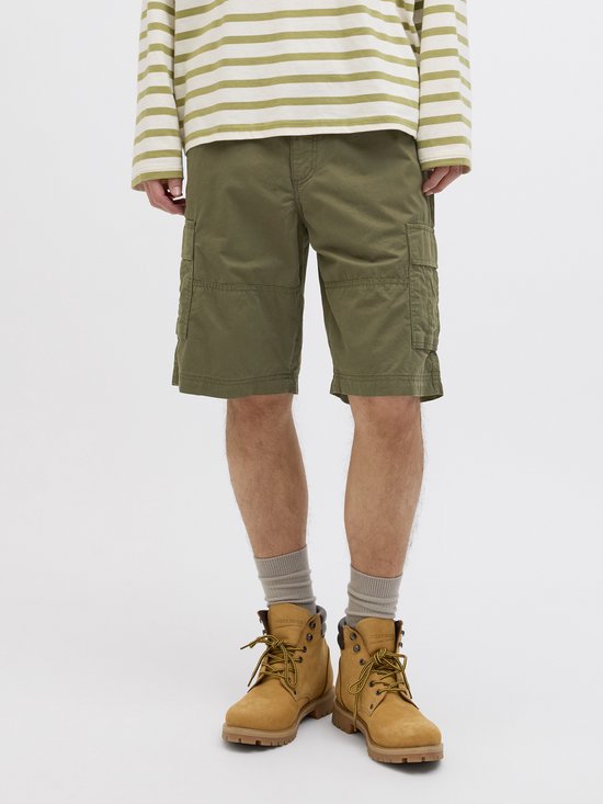 JACK&JONES - JWHZEUS CARGO SHORTS MID SN - Männer - Bermudashorts