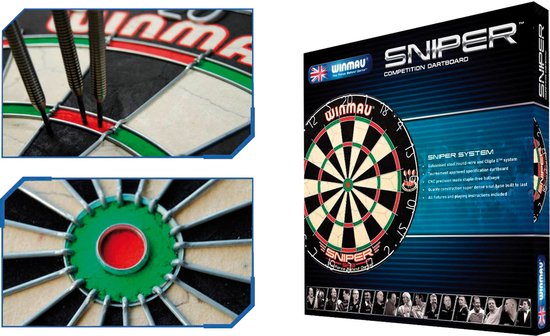 Winmau Sniper Dartscheiben-Set inkl. Darts