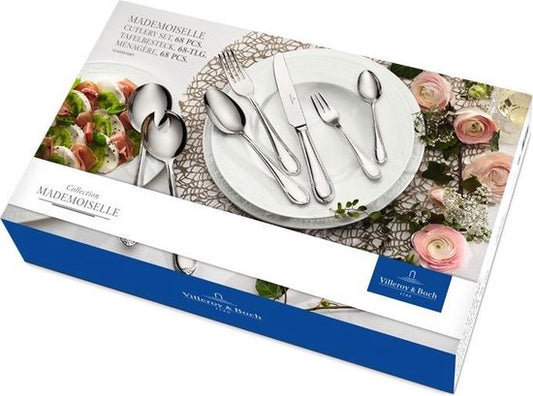 Villeroy & Boch Mademoiselle Besteckset - 68 Teile - Edelstahl