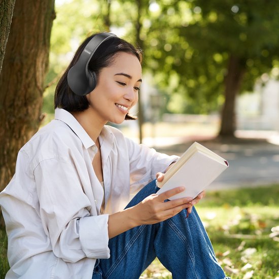 Denver Bluetooth-Kopfhörer - Kabellose Over-Ear-Kopfhörer mit Klingelfunktion - BTH240 - Schwarz