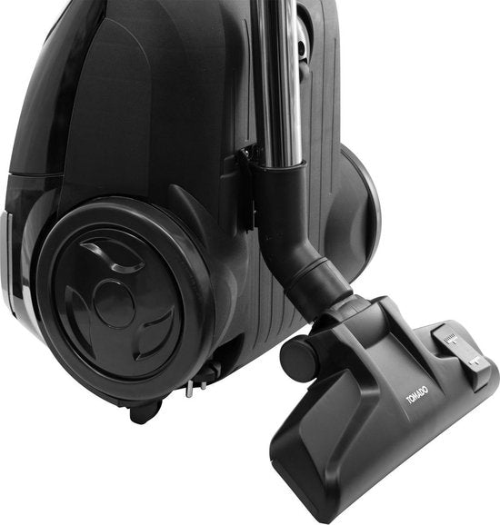 Tomado TVC3001B - Leistungsstarker Staubsauger mit Beutel - HEPA-13-Filter - Kabellänge 7 Meter - Schwarz