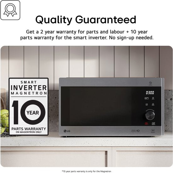 LG - MH6535GIS - Über dem Herd Kombi-Mikrowelle - 25l - 1000W - Schwarz - Mikrowellenofen