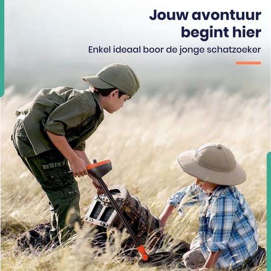 ODESSEY Metalldetektor für Kinder - Starter Set - Drahtlos - Kinder - Junior Huntsman