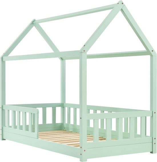 Kinderbett Marli - 80 x 160 cm - Mint