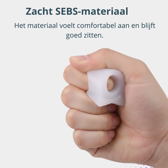 VeryGoods™ Hallux Valgus Zehenkorrektor - Zehenspreizer Großzehe - 2 Stück - Zehenschutz - Hammerzehe - Zehenspreizer