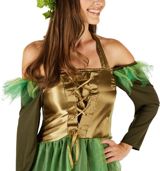 dressforfun - Damen Waldfee Kostüm - M - Kostüm Karneval - Halloween - Verkleiden - Partykleidung - Karnevalskleidung - Partywear