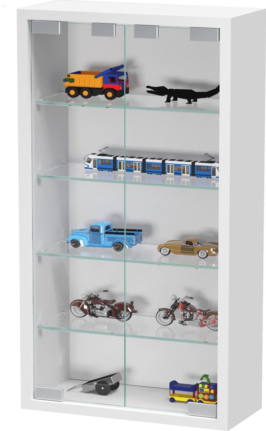 Vitrine stehend hängend Wandvitrine - 30 x 60 x 13 cm