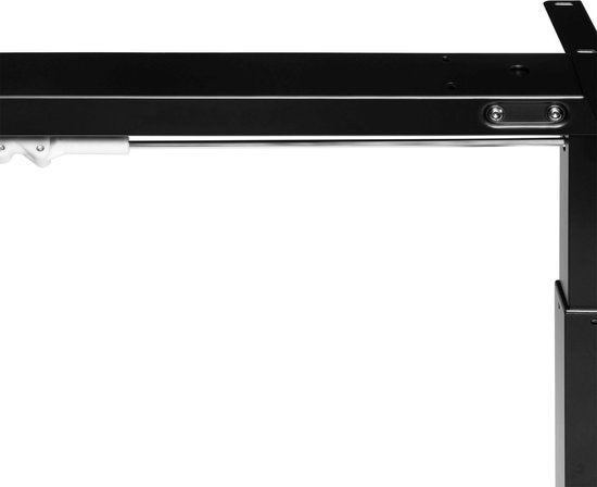 Elektrisch verstellbarer Schreibtisch/Stehpult - 120 x 60 cm - Schwarz