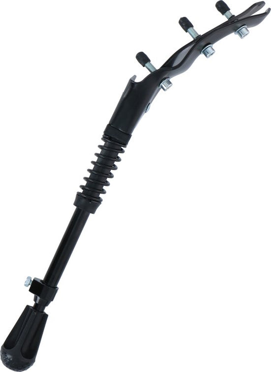 Bicycle Gear Fahrradständer Hinterrad - Fahrradständer für Fahrräder 24'' bis 28" - Fahrradständer - Stadt- und Rennräder - in der Länge verstellbar - Max. 20KG - Stahl - Schwarz