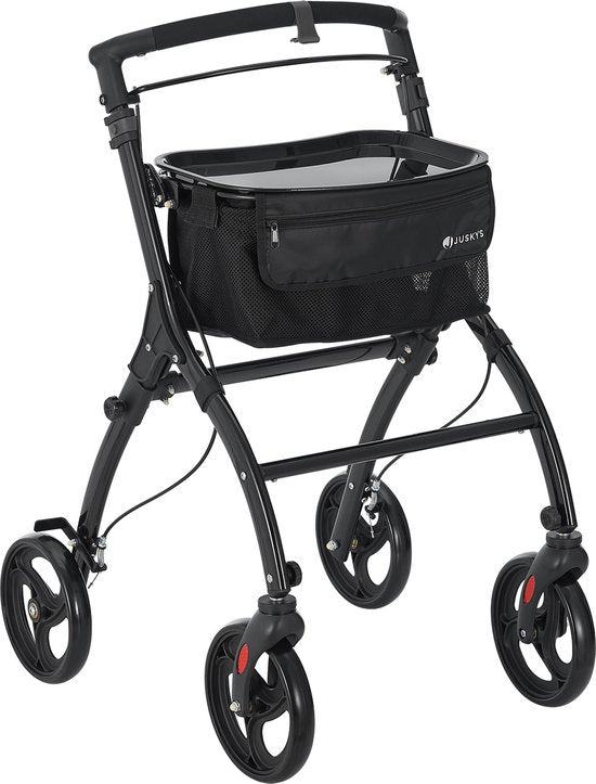 Aluminium-Rollator Active - Schwarz