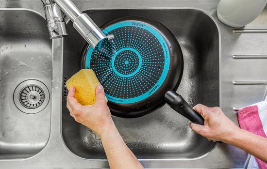 Tefal Easy Cook & Clean - Bratpfannen-Set - Ø24 und Ø28 cm - Nicht für Induktion geeignet - Antihaftbeschichtung - Aluminium - Schwarz