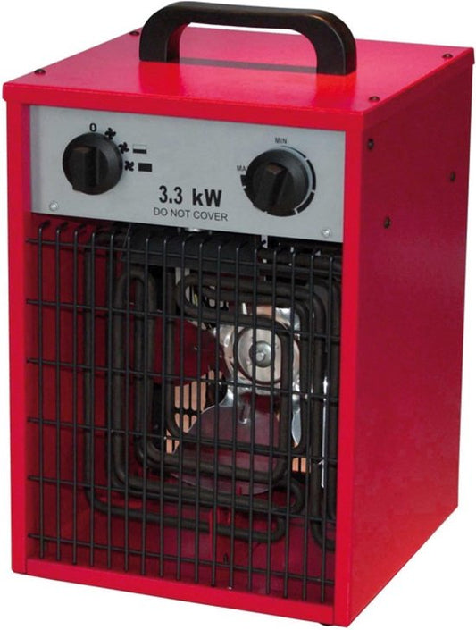 Perel Heizlüfter, für den Innenbereich, 2 Heizstufen, 3300 W