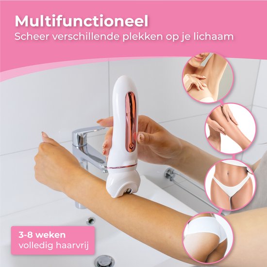 Nuvance - Epilierer Damen - Epilierer Gesicht - 5 Aufsätze - Epilierer - Gesicht Reiniger - Gesicht Epilierer weiblich - Epilierer - Usb wiederaufladbar