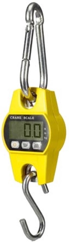 Perel Kranwaage, digital, 300 g bis 300 kg, automatische Abschaltung, Data-Hold-Funktion, Tara-Funktion, LCD-Display