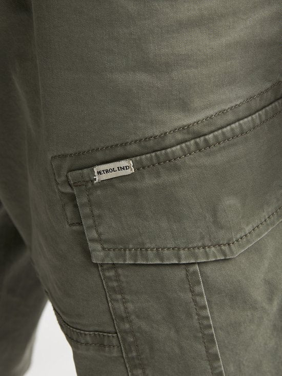 Petrol Industries - Herren Cargo-Shorts Heatwave - Grün - Größe L