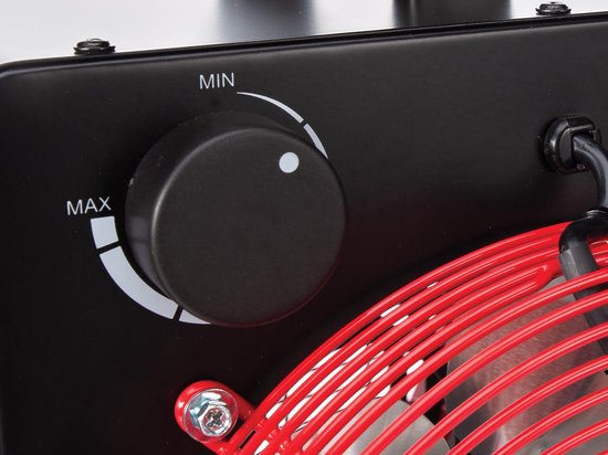 Perel Elektrischer Heizlüfter 3300W mit Thermostat und Kühlmodus, IP24 Überhitzungsschutz, kompakter tragbarer Heizer für Werkstatt, Garage, Schuppen oder Industrieraum