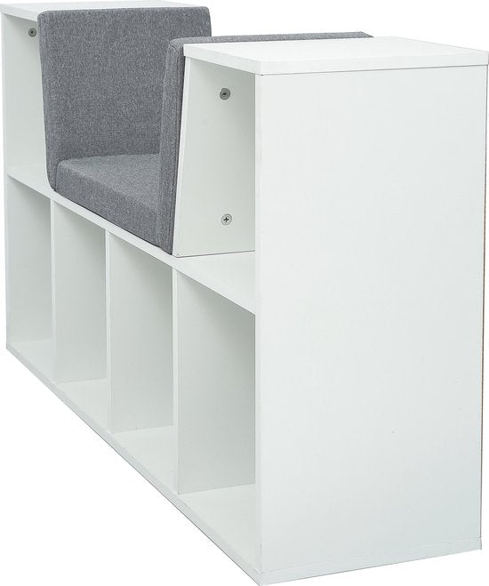 Schuhschrank mit Sitzkissen - Schuhregal Flur Schlafzimmer
