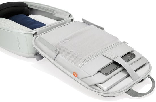 XD Design Anti-Diebstahl-Rucksack / Laptop-Tasche - 15,6 Zoll - Bobby Edge - Beige