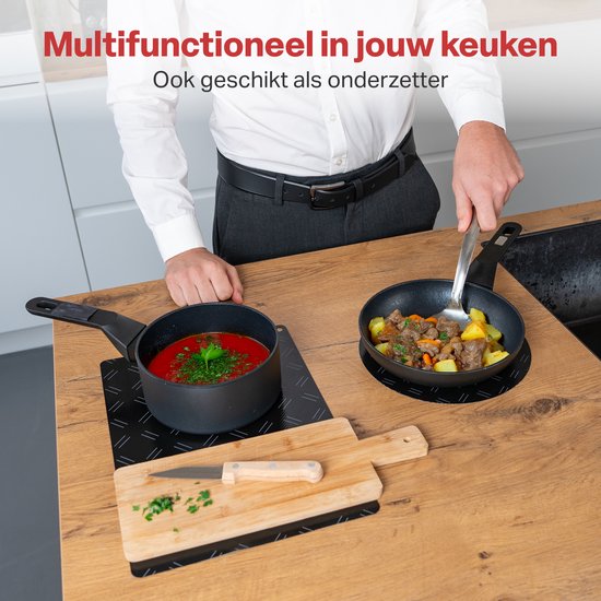 AoraKitchen Induktionsschutz - 6 Stück - bis zu 280 °C - Topflappen - Topflappenschutz - Topflappenschutz