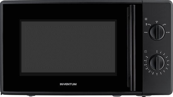 Inventum MN205SB - Freistehende Solo-Mikrowelle - 20 Liter - 700 Watt - Schwarz