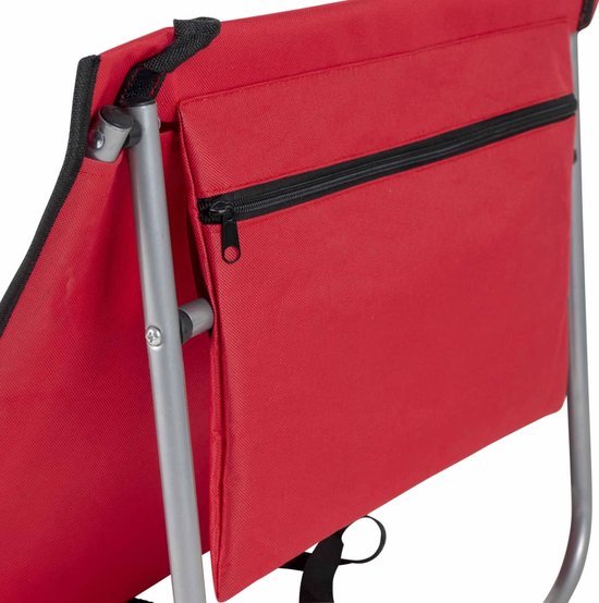 Bo-Camp - Strandmatte/Strandstuhl - Lota - Rot