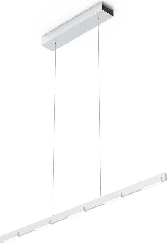 Steinhauer - Pendelleuchte - Bloc - Stahl - Glas Metall - Designleuchte - LED - 3296ST