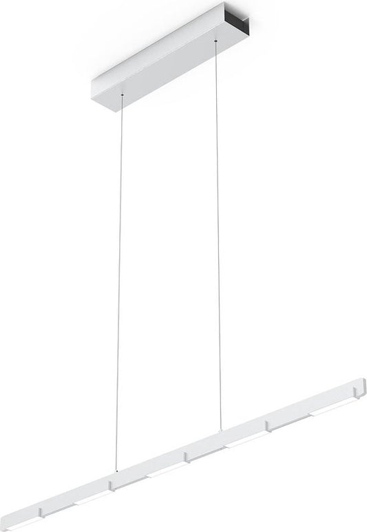 Steinhauer - Pendelleuchte - Bloc - Stahl - Glas Metall - Designleuchte - LED - 3296ST