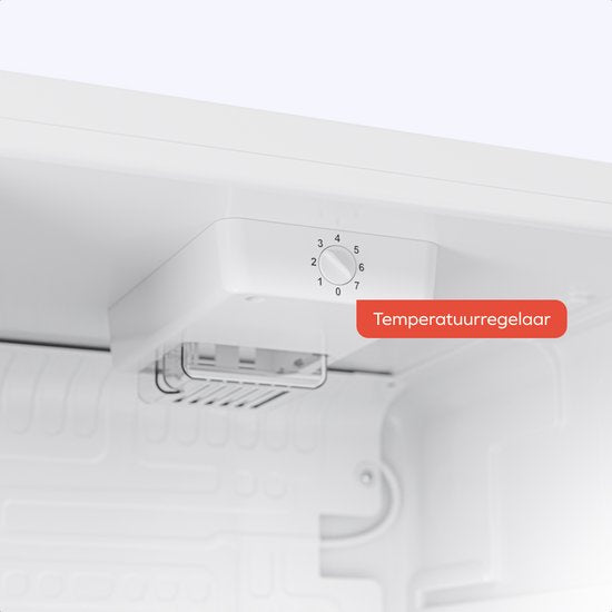 KitchenBrothers Kühlschrank - 92L - Tischmodell - Eisfach - Frigo - Freistehend - Weiß