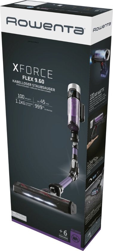 Rowenta X Force Flex 9.60 aufrecht Staubsauger Allergy