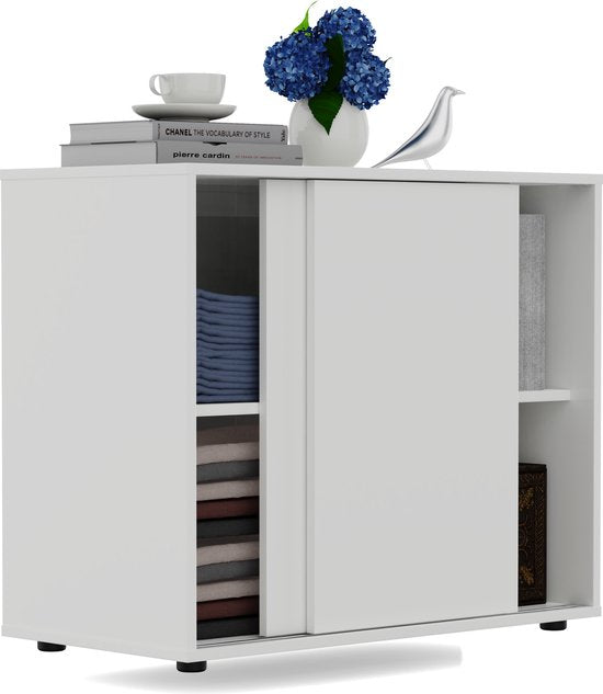 Schrank unter schräger Wand Dachgeschoss Schlafzimmer - Wandschrank Sideboard 65 cm hoch