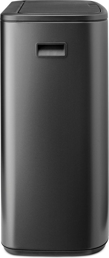 Brabantia Bo Touch Bin Mülleimer - 1 Fach - 60 Liter - Confident Grey
