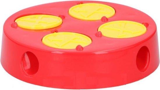 maxxpro Hundespiel 22,5 X 5 cm Polyester rot/gelb