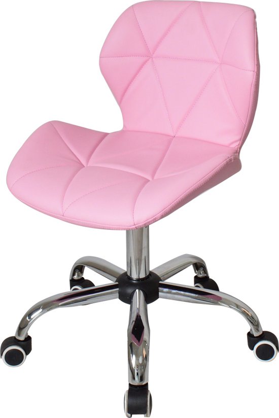 Bürostuhl modernes Design - Chefsessel - höhenverstellbar - rosa