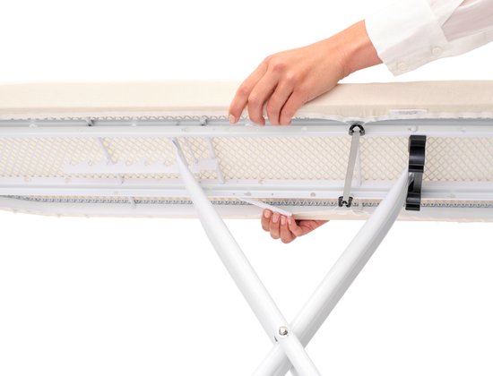 Brabantia Bügeltisch B - 124 x 38 cm, für Dampfbügeleisen - Fresh Breeze