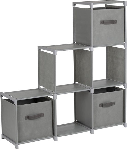 Bo-Camp - Fächerschrank - Mehrzweck - 6 Fächer