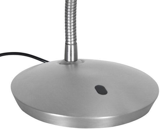 Steinhauer Exclusive – Tischlampe – Zenith2 – Stahl – Kunststoff und Metall – Schreibtischlampe – LED – 4397ST