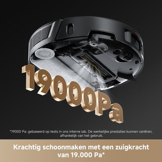 MOVA Z50 Ultra Staubsaugerroboter - Wischfunktion - 19.000 Pa Saugleistung - Selbstreinigungsstation - AI Navigation