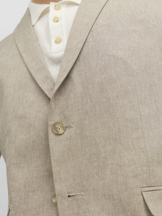 Jack & Jones Premium Blazer mit einer Knopfleiste JPRRIVIERA Slim Fit Blazer